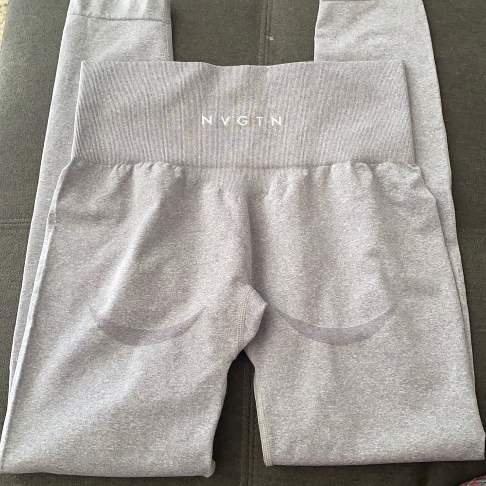 NVGTN Grey Curve Leggings